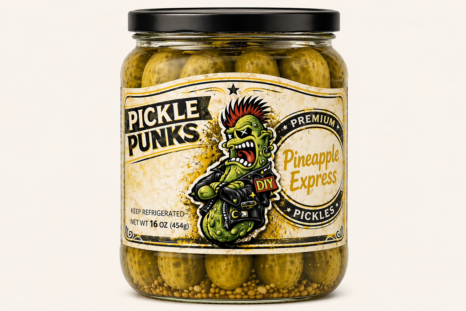 Pineapple Express pickle jar — coming soon